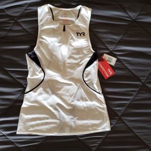 TYR COMPETITOR SERIOUS WOMEN SINGLETON TRI TOP